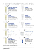 Post Massage Cards 25pk