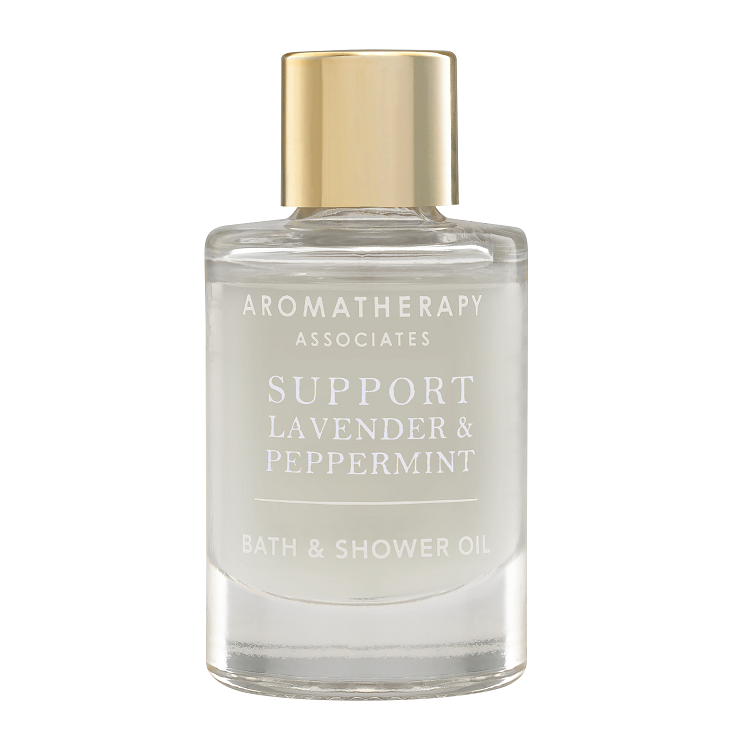 Support Lavender & Peppermint Bath & Shower Oil 9ml