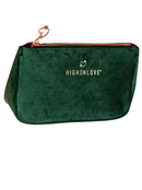 Green Velvet Pouch
