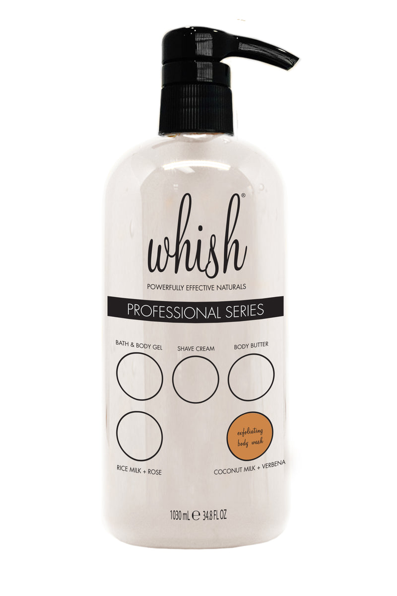 Coconut Milk + Verbena Exfoliating Body Wash Pro 34 Fl oz